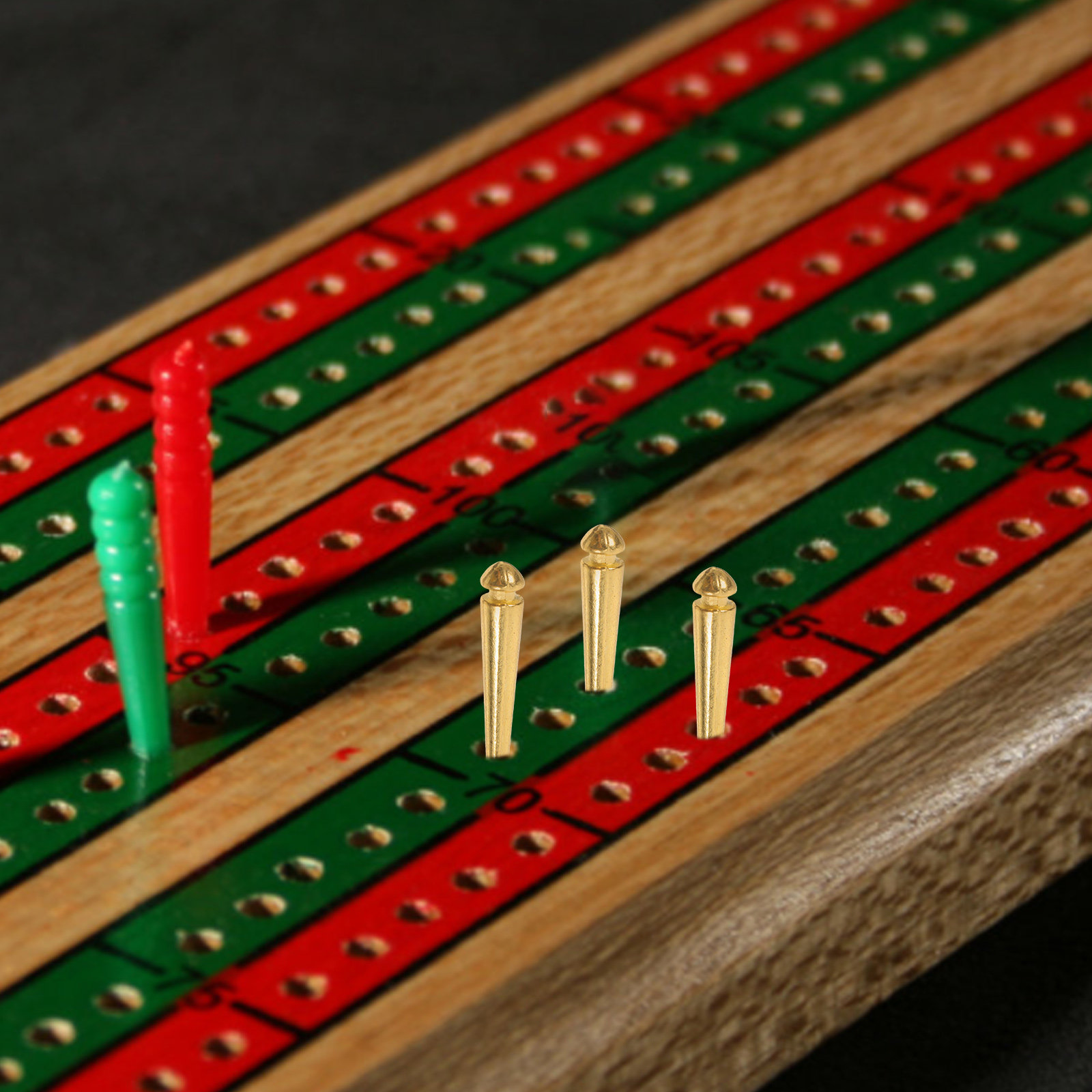 Board Game Design - 100Pcs Metal Scoring Pegs Cribbage Board