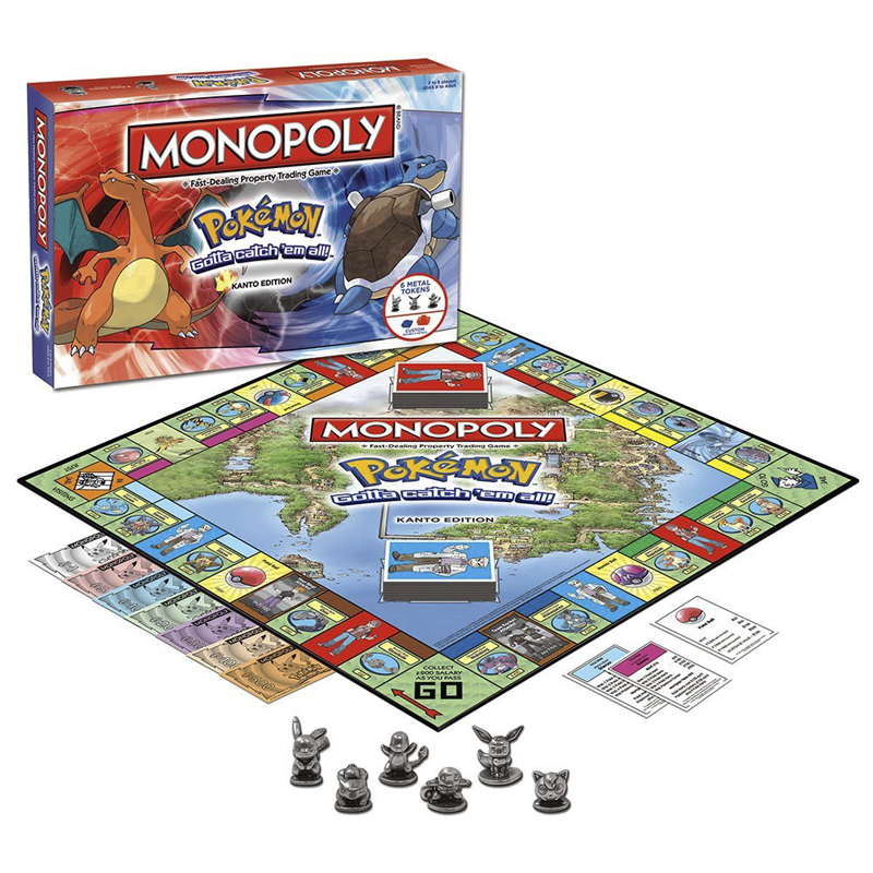 Board Game Quoridor - MONOPOLY Pokemon Board Game Cards Pikachus