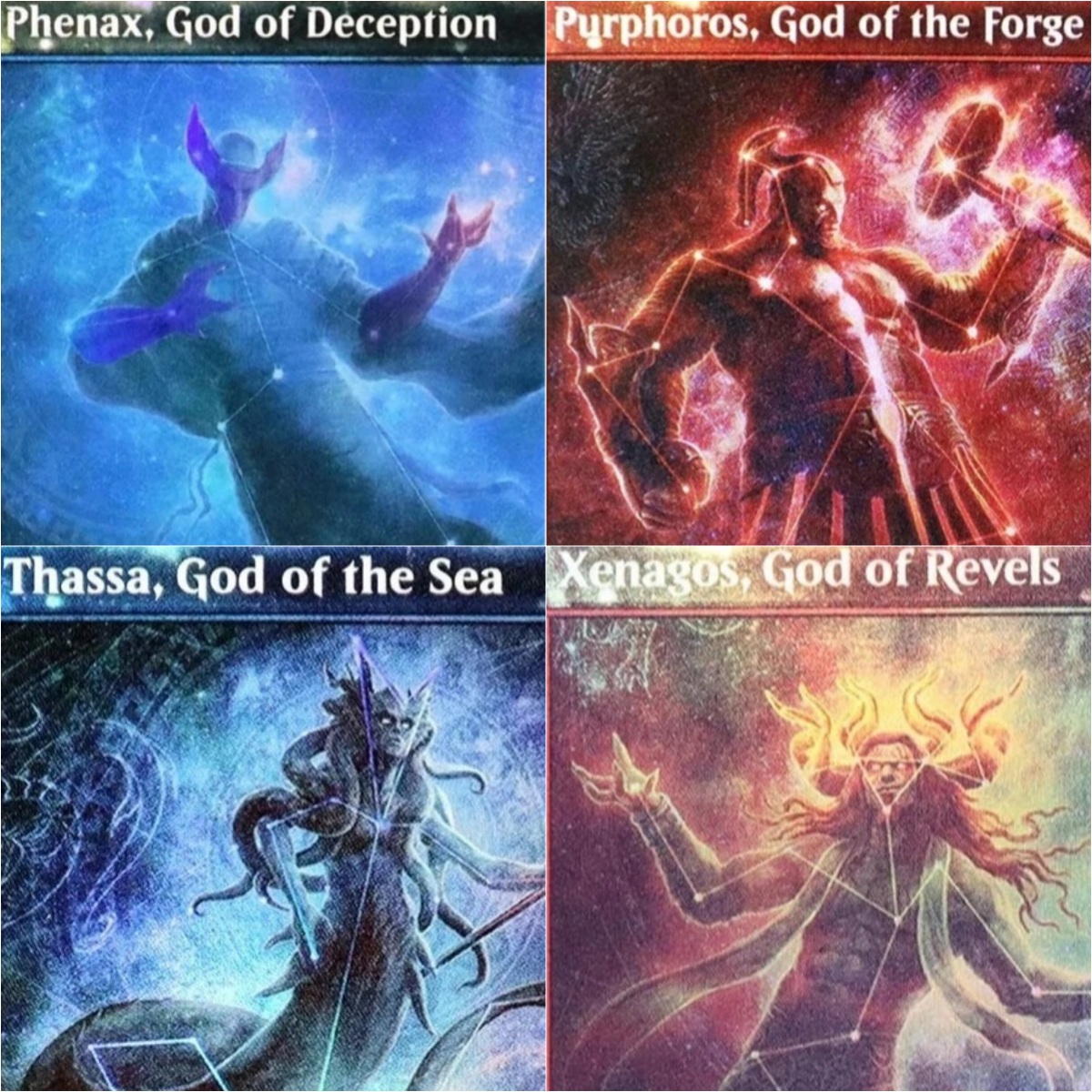 Board Game Quest - heliod,god of the sun/nyxbloom ancient TCG