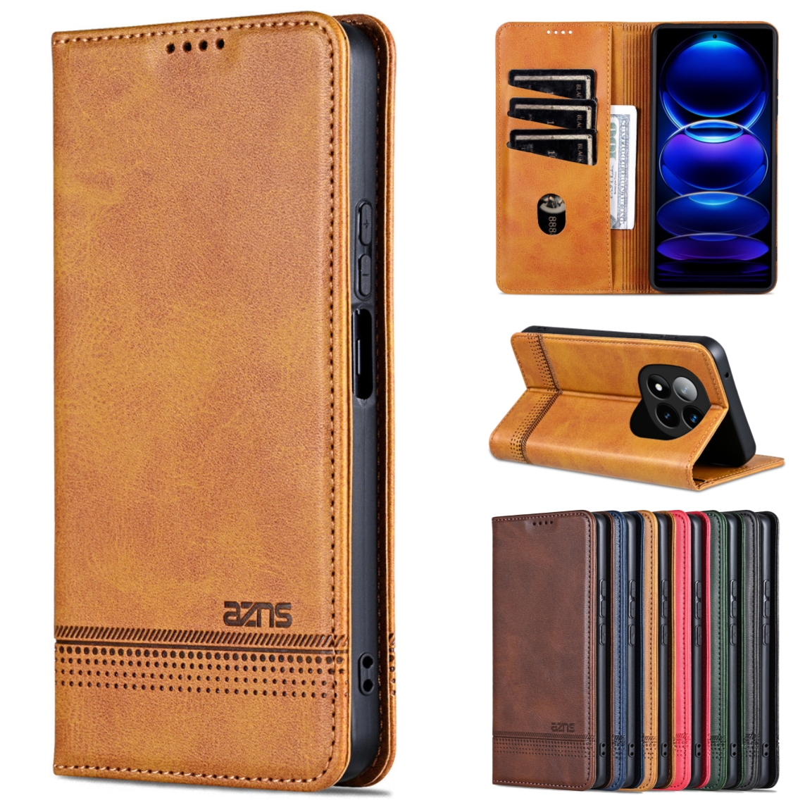 Board Game Book - Luxury Magnetic Flip Leather Phone Case
