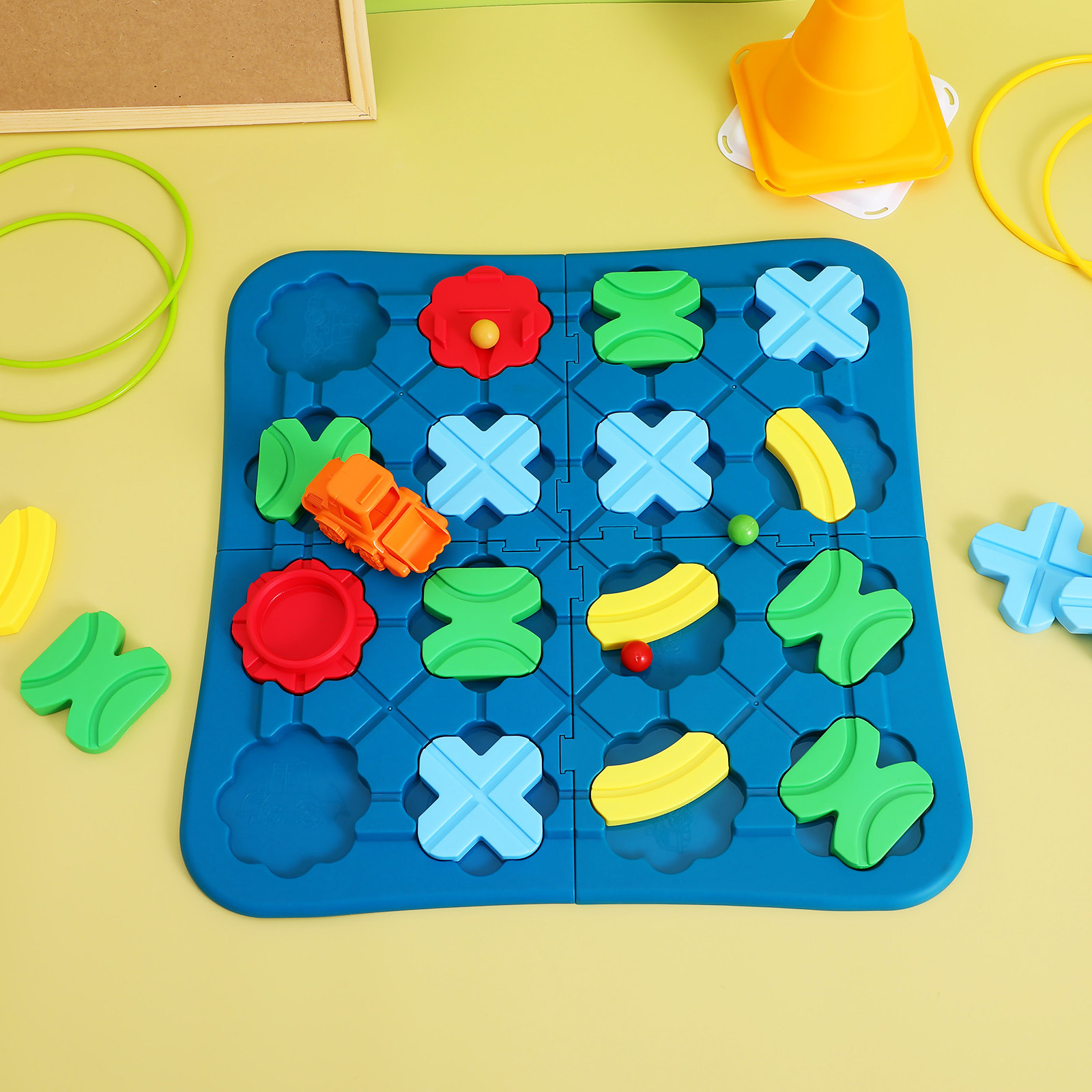 Board Game For Kids - 1 set Intellectual Track Toy, Maze