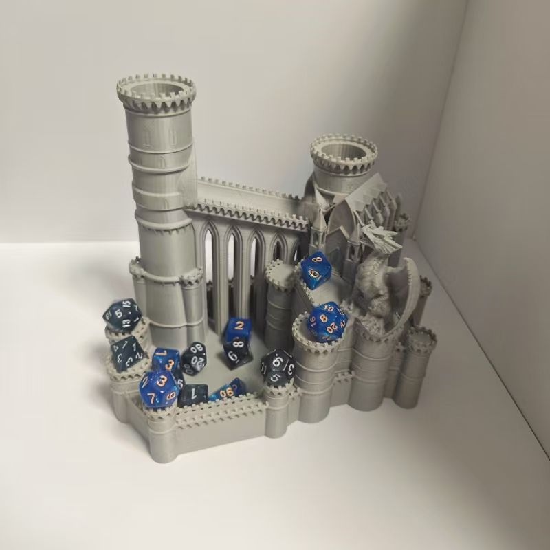Large Size Dragon Castle Dice  - Board Game Design avaliação e preço