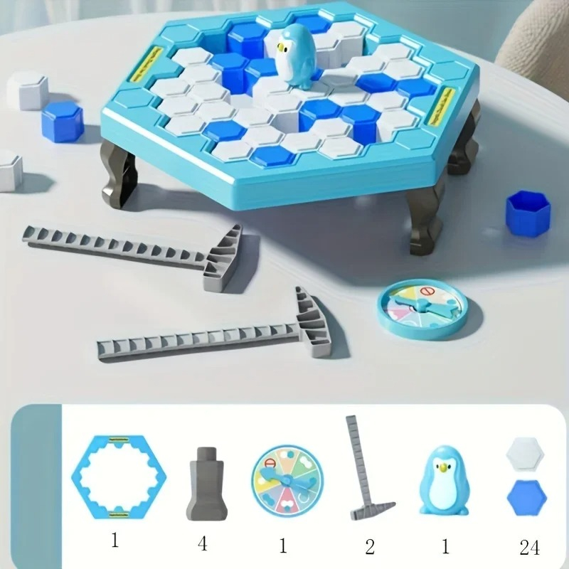 Save Penguin Knocking Ice Toy, - Board Game Quoridor avaliação e preço