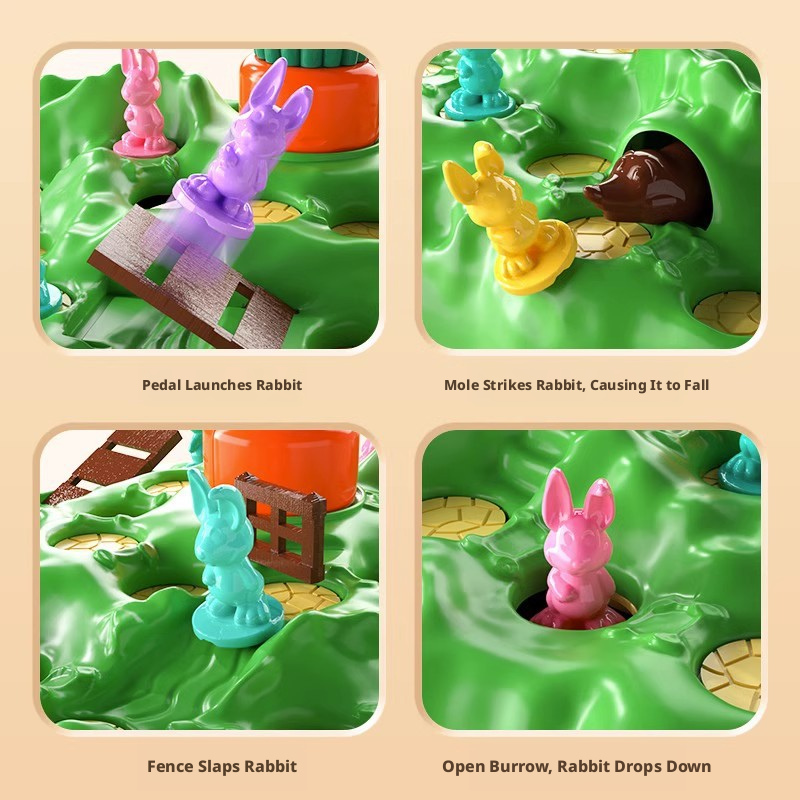 Hot Sale Fun Toy Rabbit Trap U - Board Game Saboteur avaliação e preço