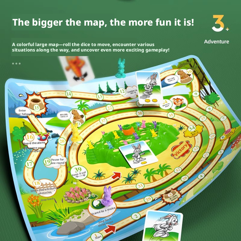 Hot Sale Fun Toy Rabbit Trap U - Board Game Saboteur avaliação e preço