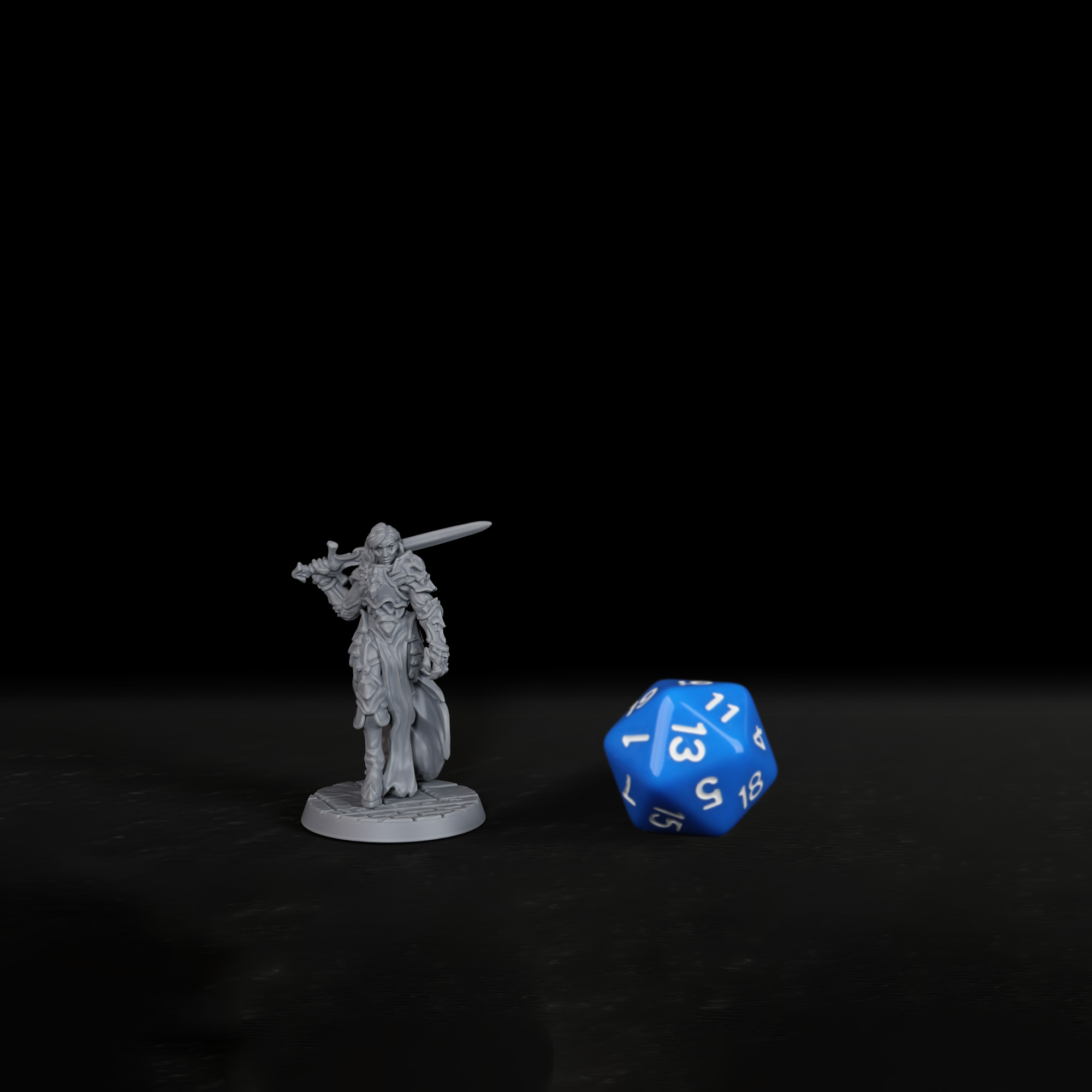 RPG Anti-Paladin Miniature - X - Board Game Villainous avaliação e preço