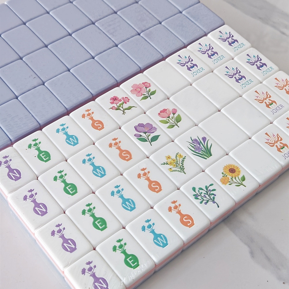 Custom Taro Purple Engraved Am - Board Game Mahjong avaliação e preço