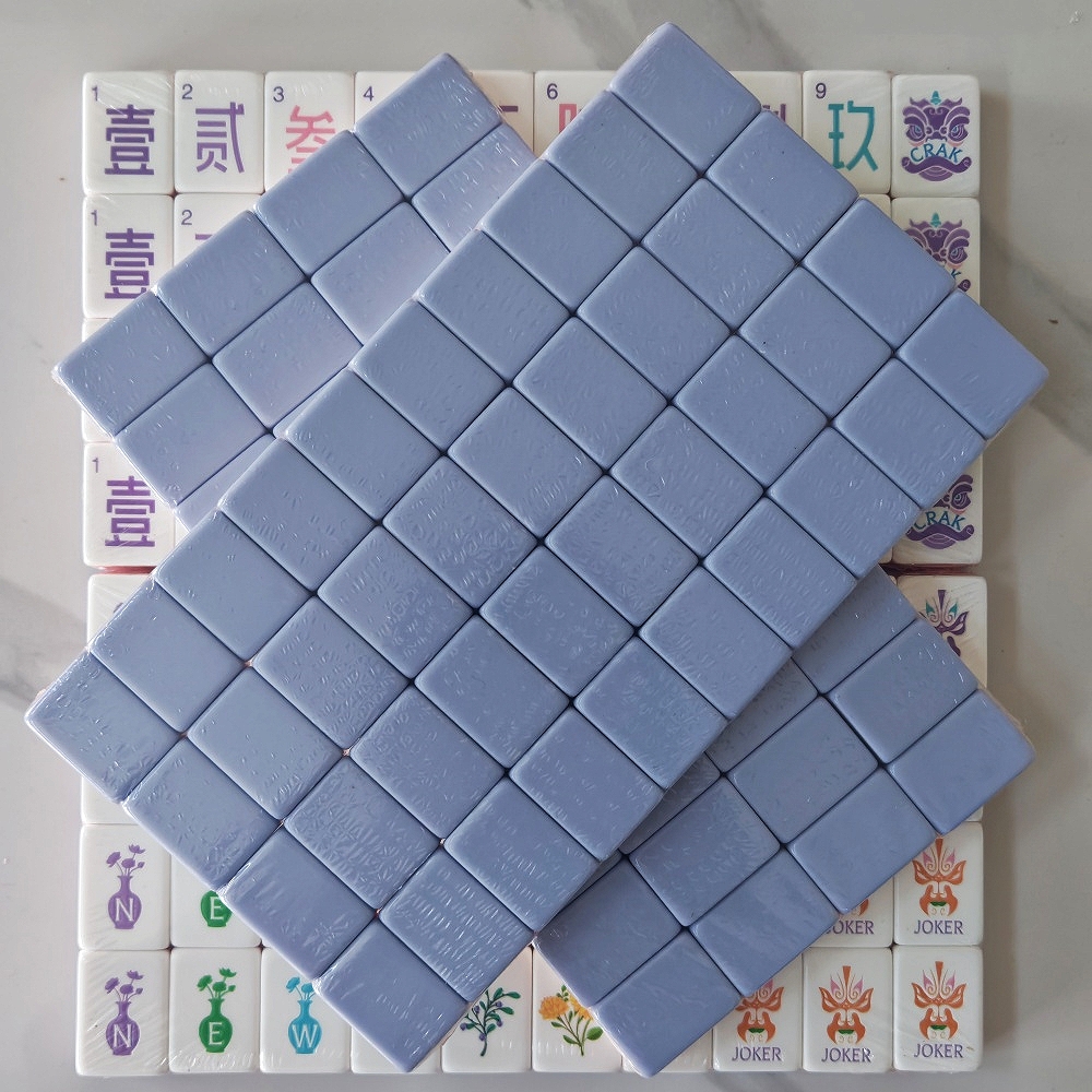 Custom Taro Purple Engraved Am - Board Game Mahjong avaliação e preço