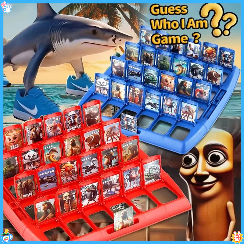 Guess Who I Am Game Italian Br - Board Game Guess Who avaliação e preço