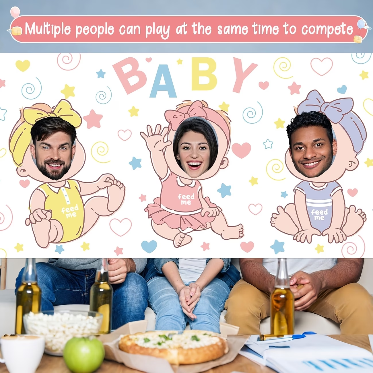 Baby Shower Games Party Photo  - Board Game Guess Who avaliação e preço