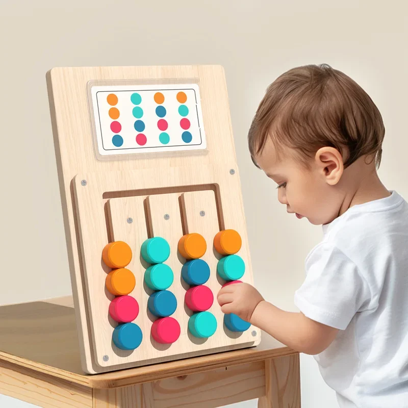 Montessori Wooden Color Shape  - Board Game Design avaliação e preço