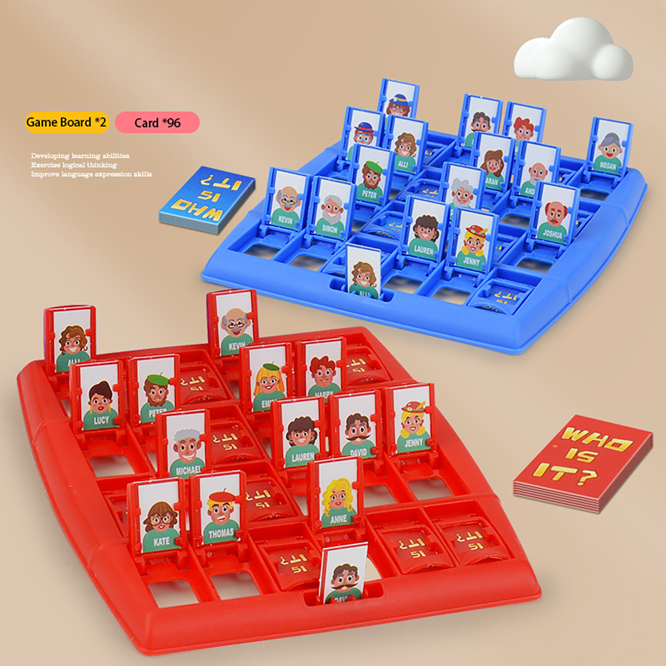 Family Guessing Board Game Who - Board Game Guess Who avaliação e preço