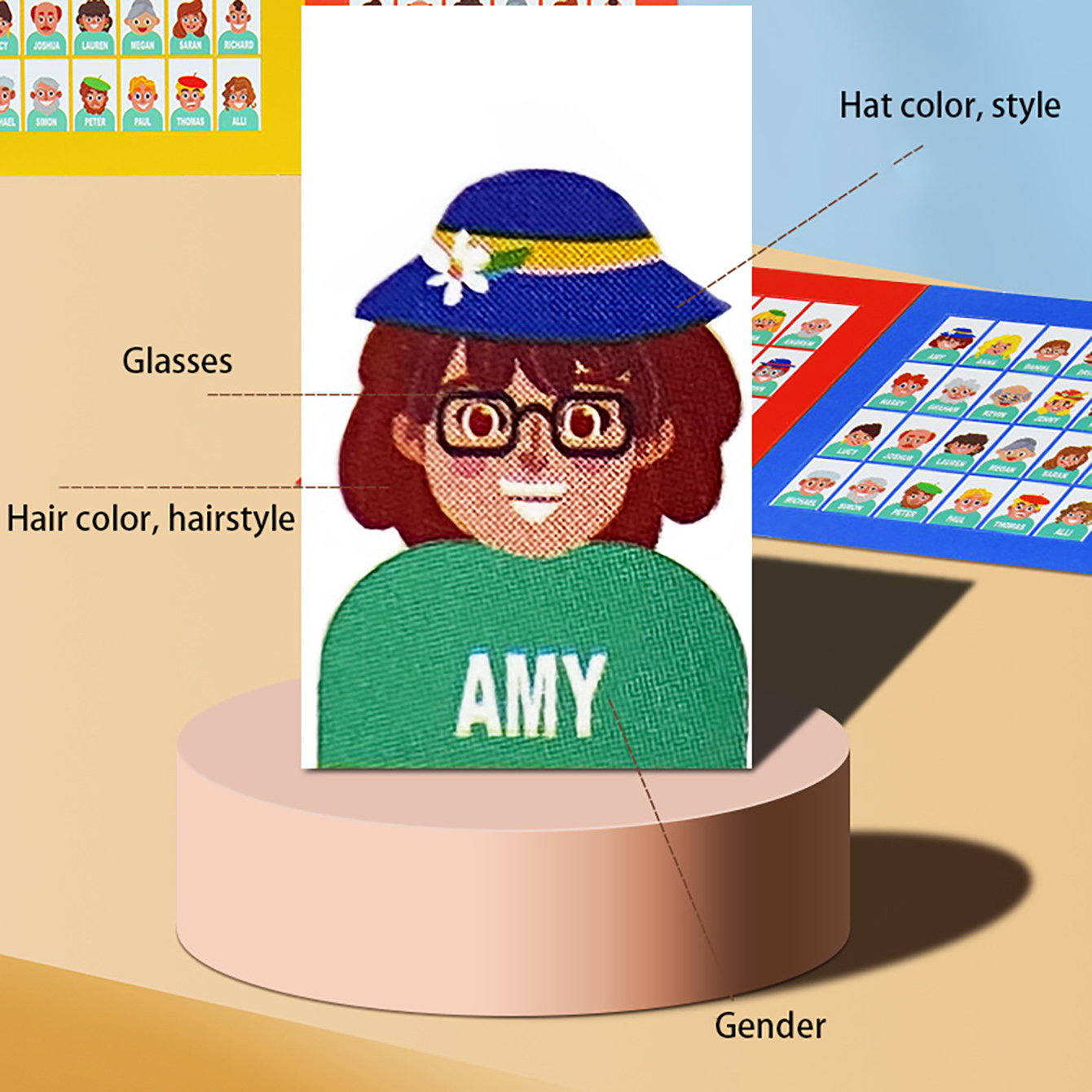 Family Guessing Board Game Who - Board Game Guess Who avaliação e preço