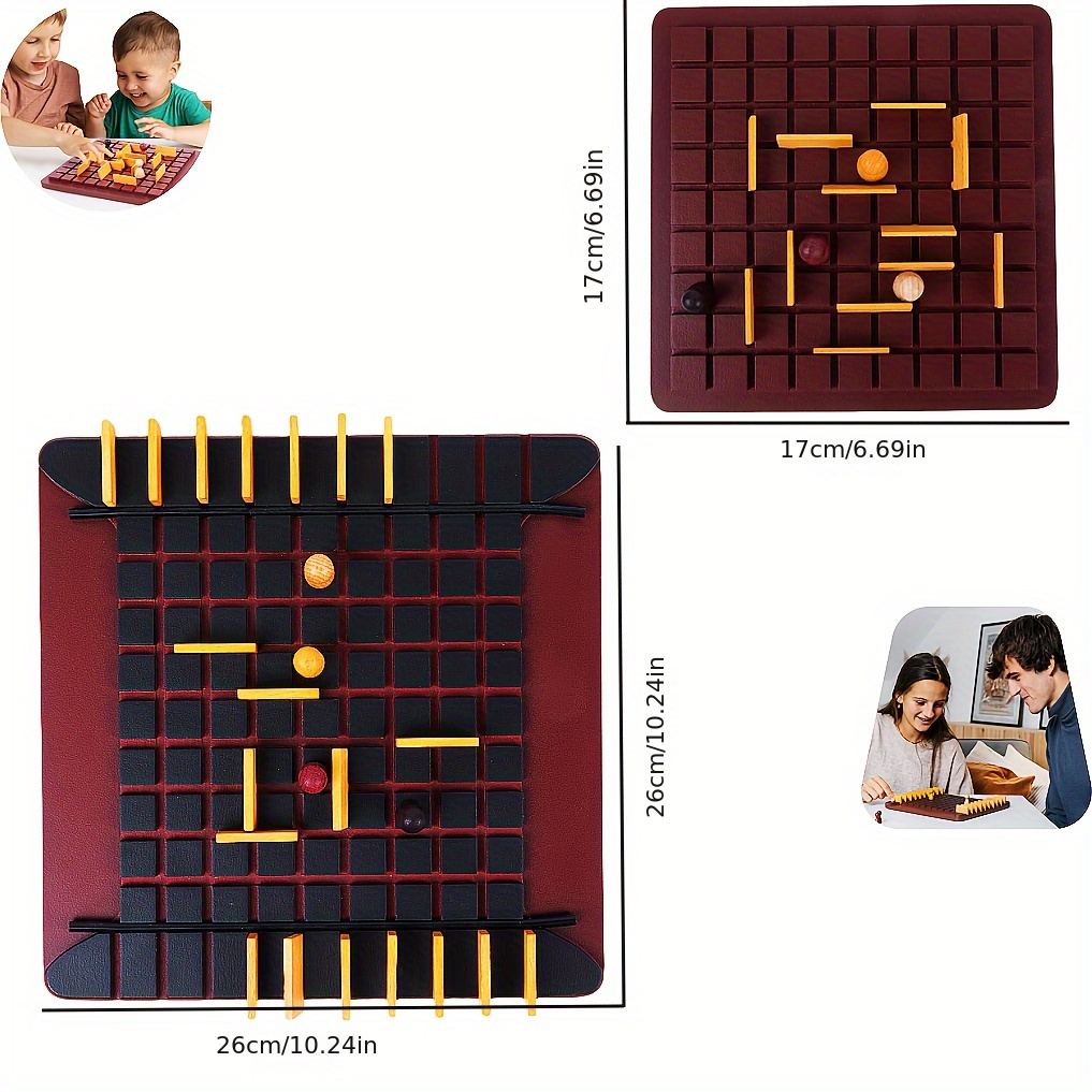 1pc Deluxe Edition Quoridor St - Board Game Quoridor avaliação e preço