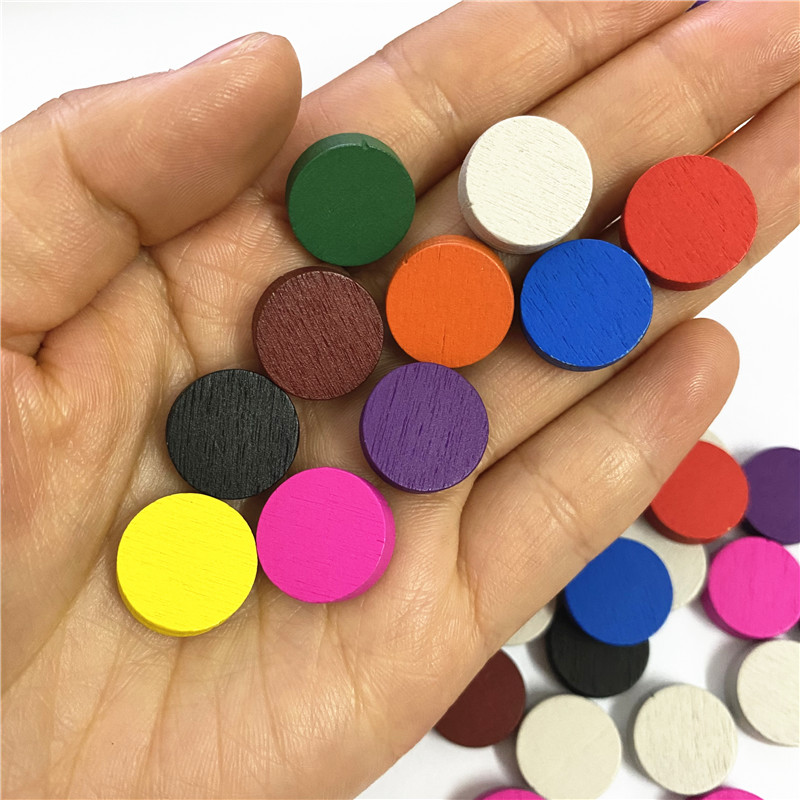 50pieces 15*5MM 11 Colors Wood - Board Game Quoridor avaliação e preço