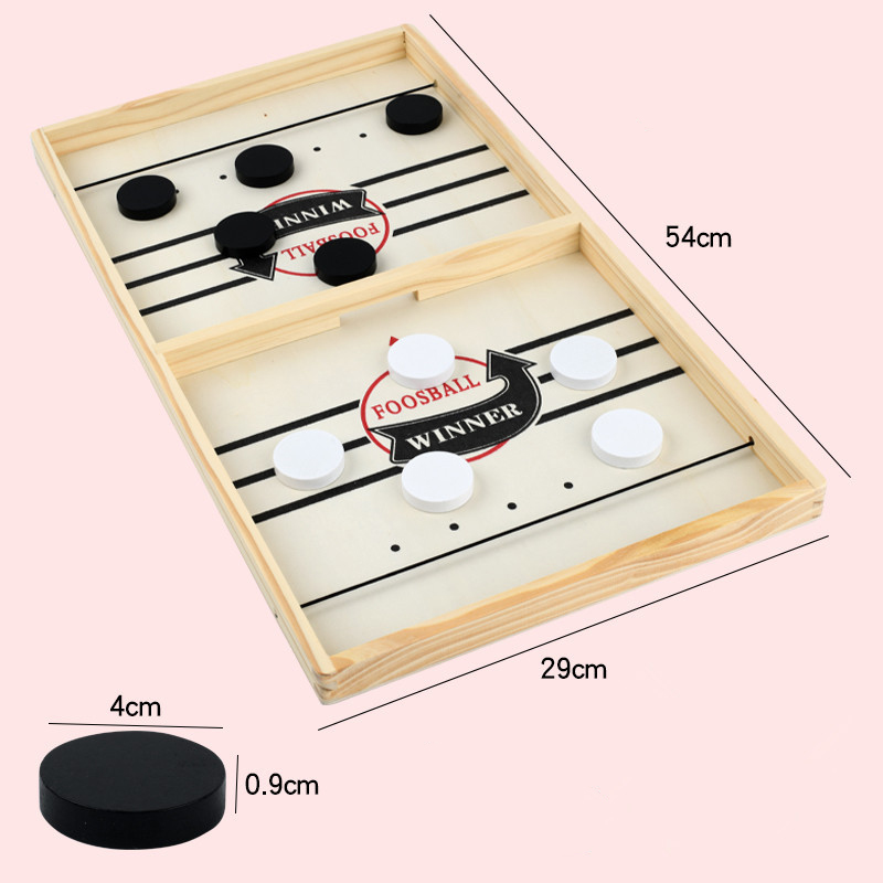 Table Hockey Paced Sling Puck  - Board Game Quick avaliação e preço
