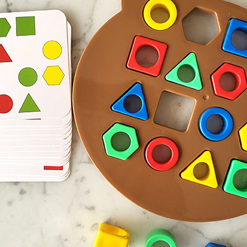 New 1Pc Children Puzzles Geome - Board Game Quick avaliação e preço