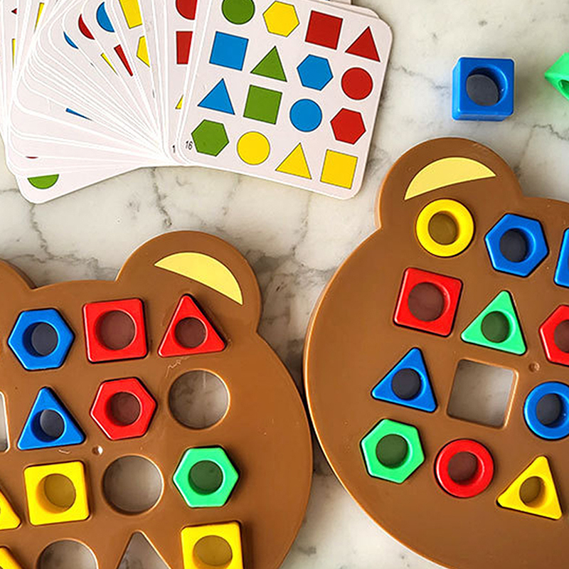 New 1Pc Children Puzzles Geome - Board Game Quick avaliação e preço