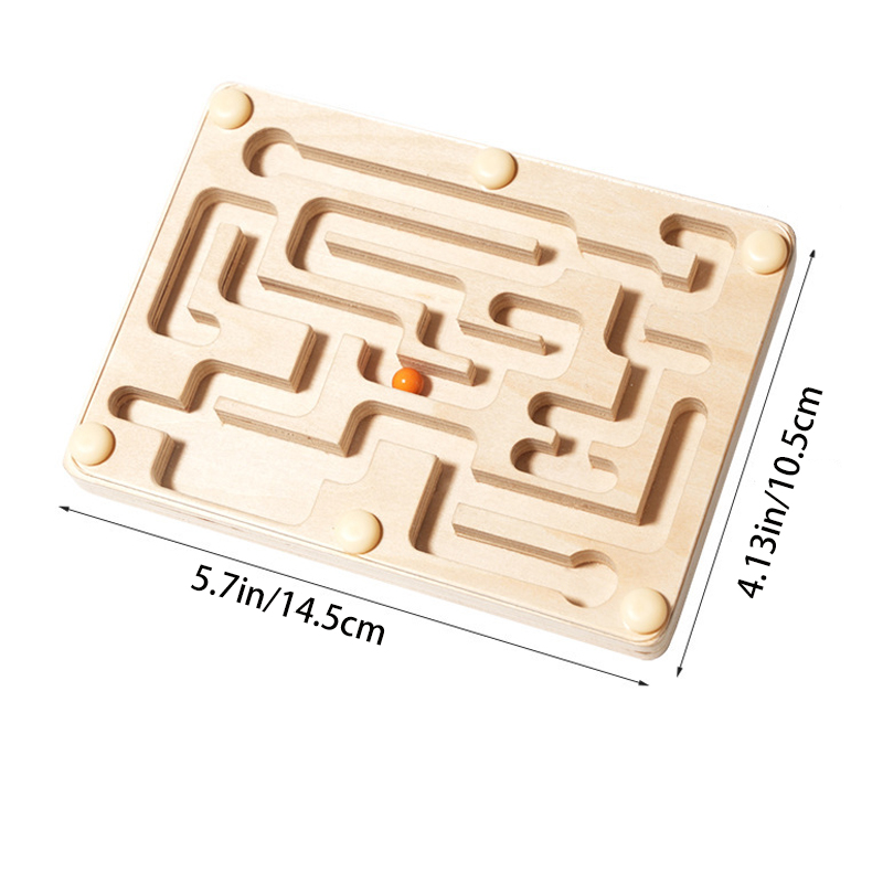 Small Wooden Balance Bead Maze - Board Game Saboteur avaliação e preço