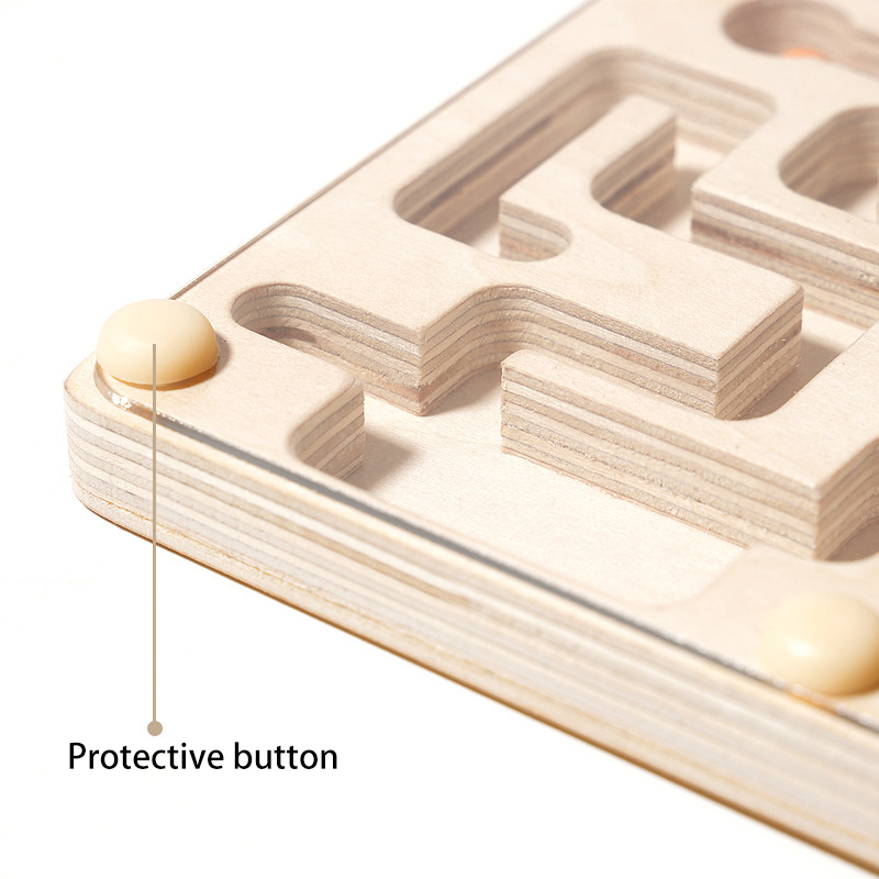 Small Wooden Balance Bead Maze - Board Game Saboteur avaliação e preço