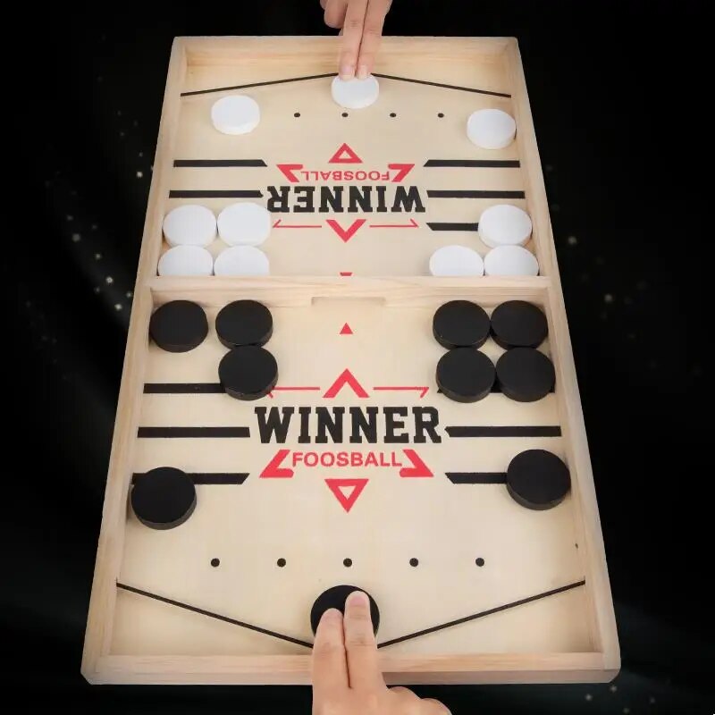 Table Hockey Paced Sling Puck  - Board Game Quoridor avaliação e preço