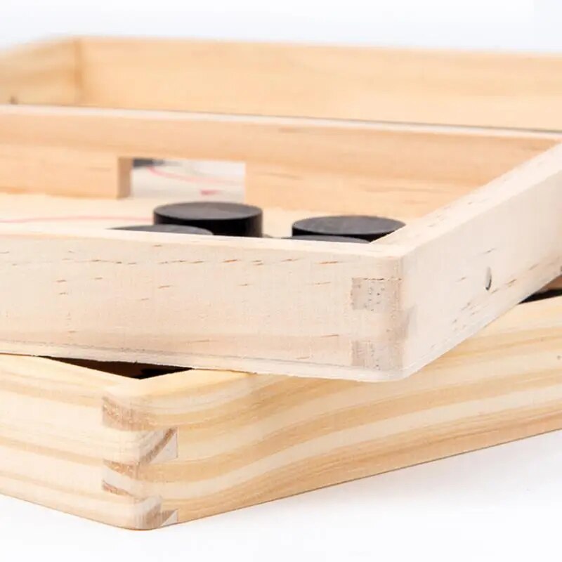 Table Hockey Paced Sling Puck  - Board Game Quoridor avaliação e preço