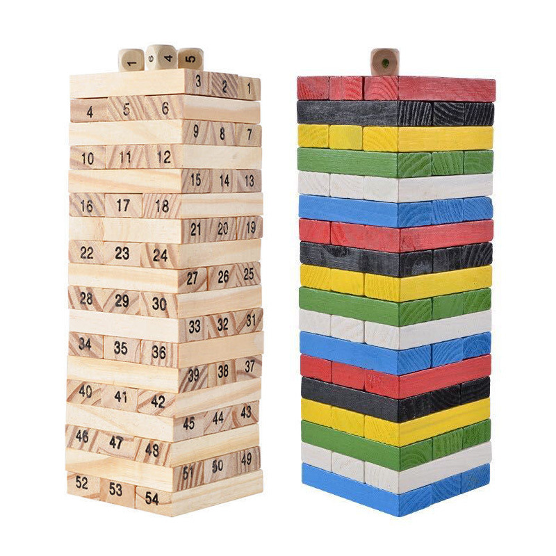 Wooden Stacking Tower Game Int - Board Game Saboteur avaliação e preço