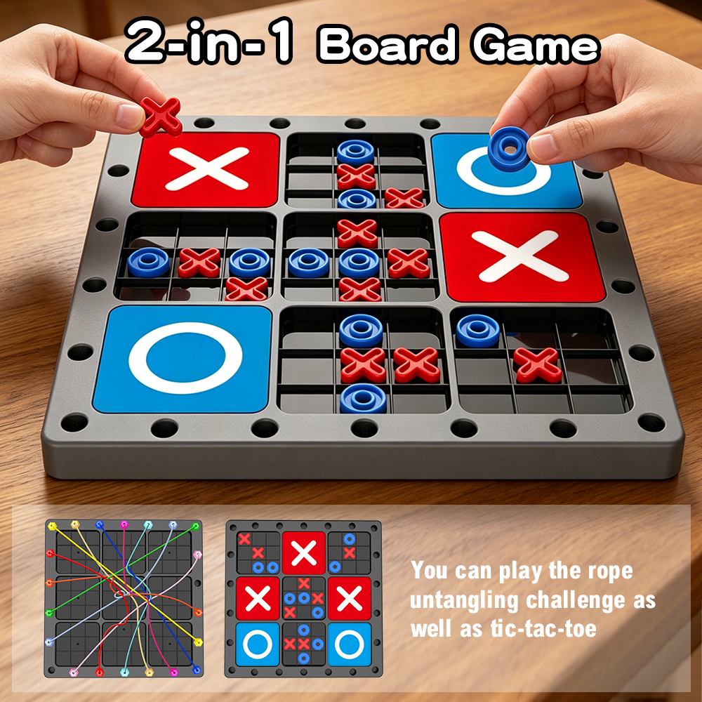 Children 2-in-1 Rope Untanglin - Board Game For Kids avaliação e preço