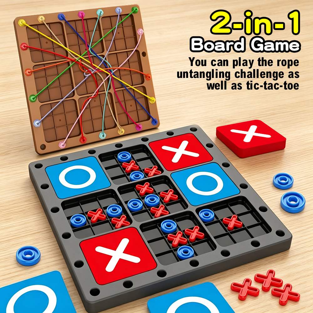 Children 2-in-1 Rope Untanglin - Board Game For Kids avaliação e preço