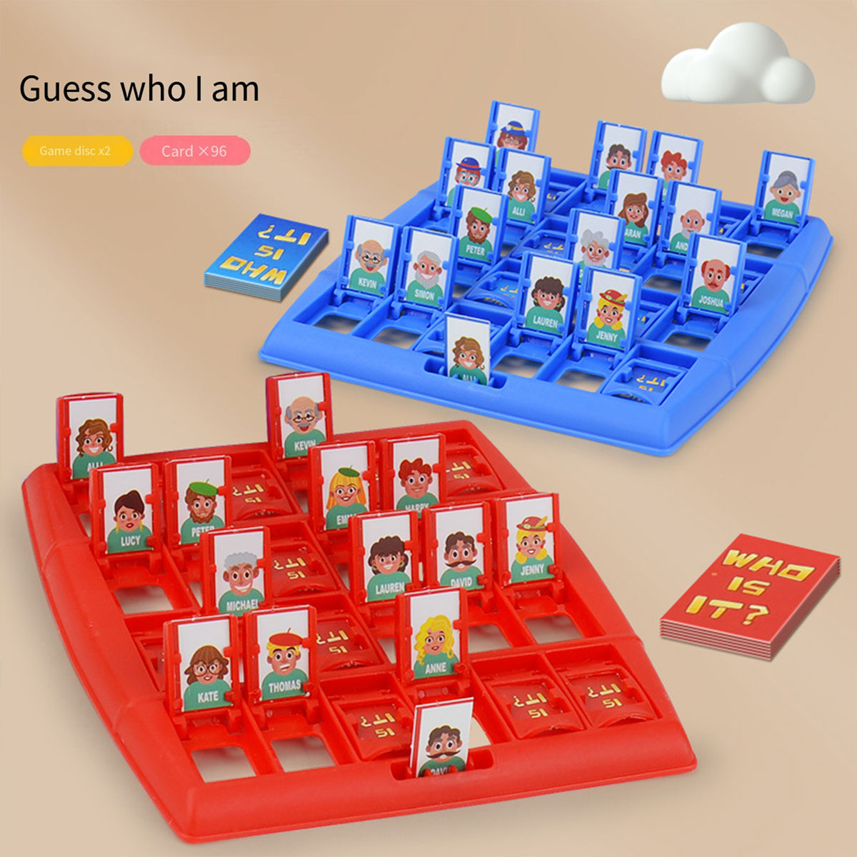1set Guess Who I Am Party Game - Board Game Guess Who avaliação e preço
