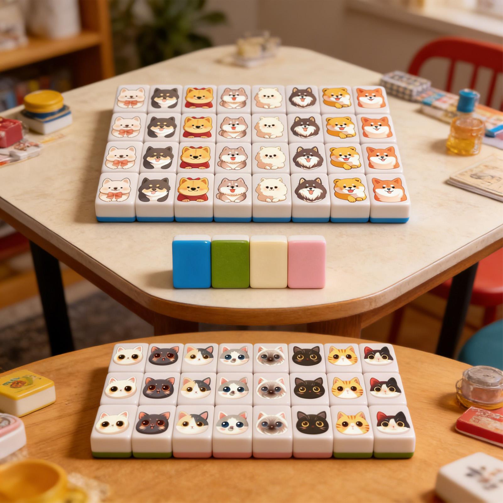 65Pcs mini Mahjong Board Games - Board Game Mahjong avaliação e preço