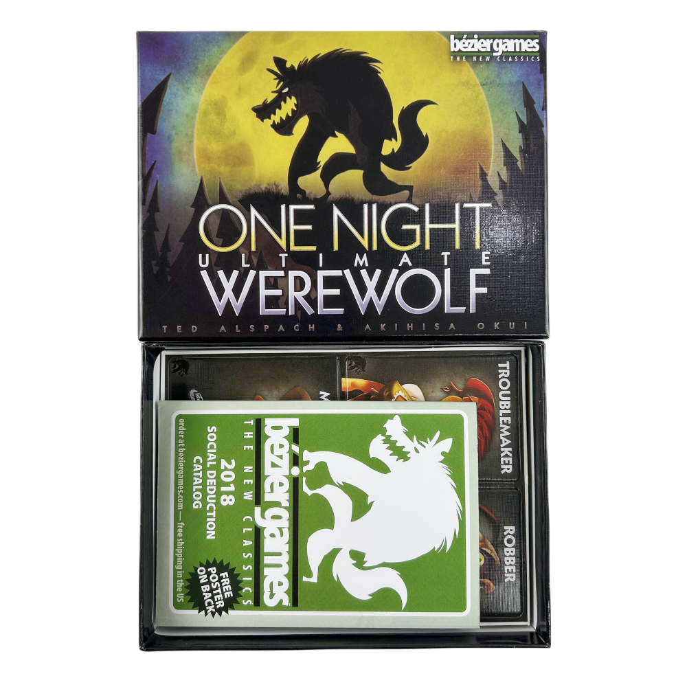 One Night Ultimate Werewolf Ca - Board Game Villainous avaliação e preço