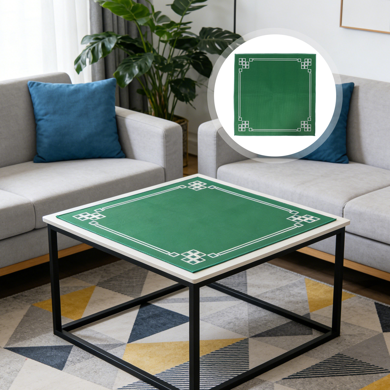 Anti Slip Mahjong Mat 70Cm/27. - Board Game Mahjong avaliação e preço