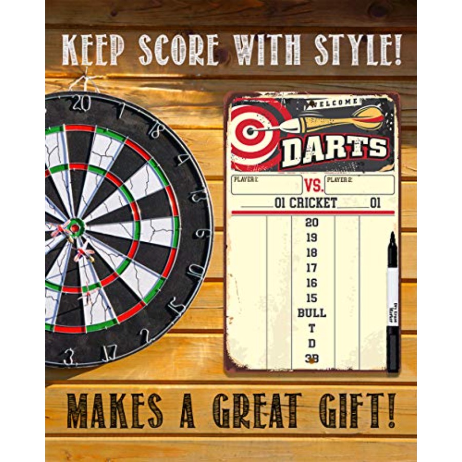 Dart Scoreboard Dry Erase for  - Board Game Or Boardgame avaliação e preço