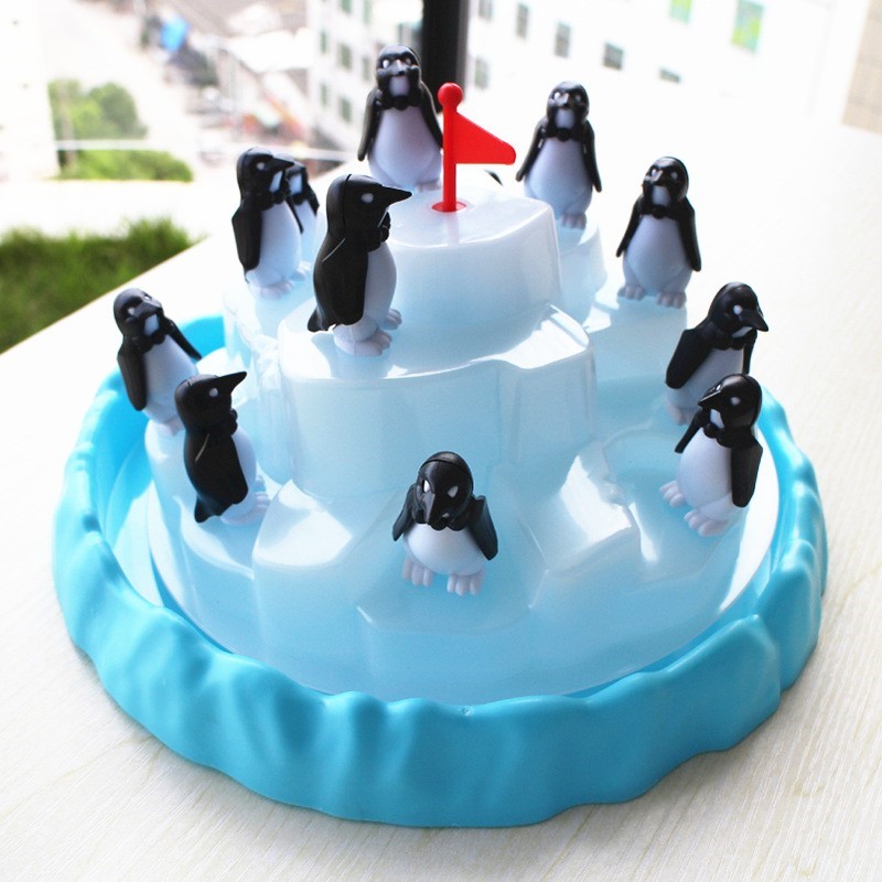 Iceberg Stacked Penguin Balanc - Board Game Saboteur avaliação e preço