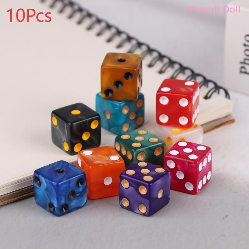 [DO]6-Sided Game Dice 16mm Acr - Board Game Or Boardgame avaliação e preço