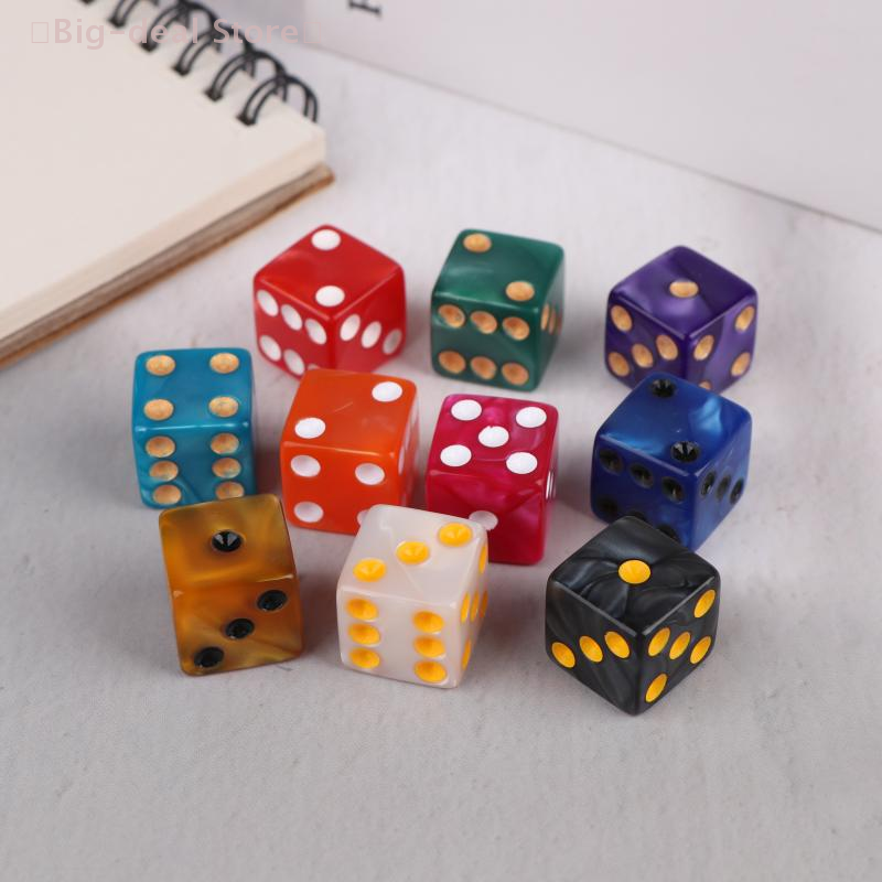 【M】6-Sided Game Dice 16mm Acry - Board Game Or Boardgame avaliação e preço
