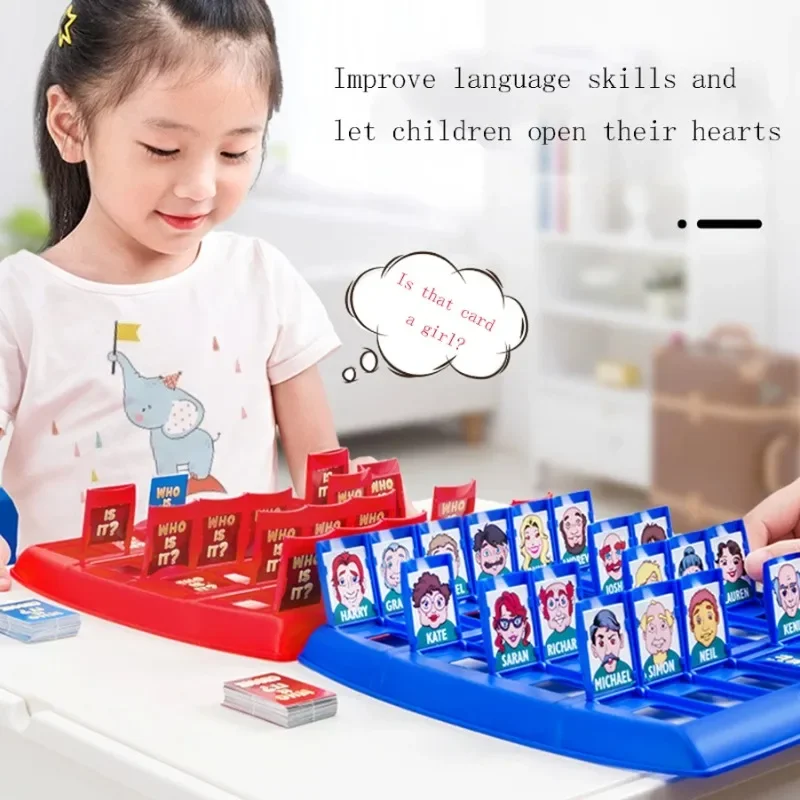 Children Logical Thinking Trai - Board Game Guess Who avaliação e preço