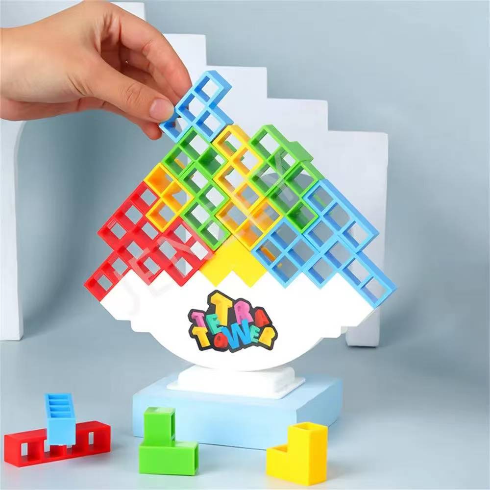 Tetris Tower Balancing Stackin - Board Game Saboteur avaliação e preço