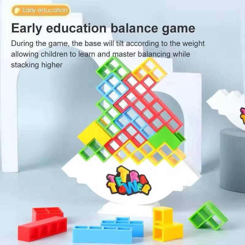 Tetris Tower Balancing Stackin - Board Game Saboteur avaliação e preço