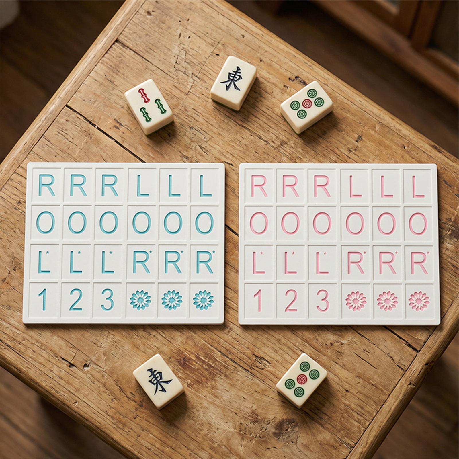 Solo Mahjong Game Tiles Table  - Board Game Mahjong avaliação e preço
