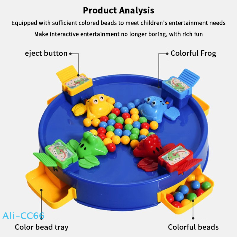 【M】Frog Board Game Desktop Hun - Board Game Quick avaliação e preço