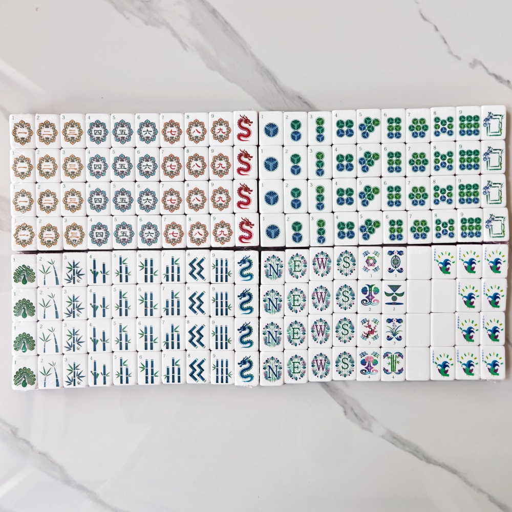 Hot Sale 4 Layer Acrylic Lake  - Board Game Mahjong avaliação e preço