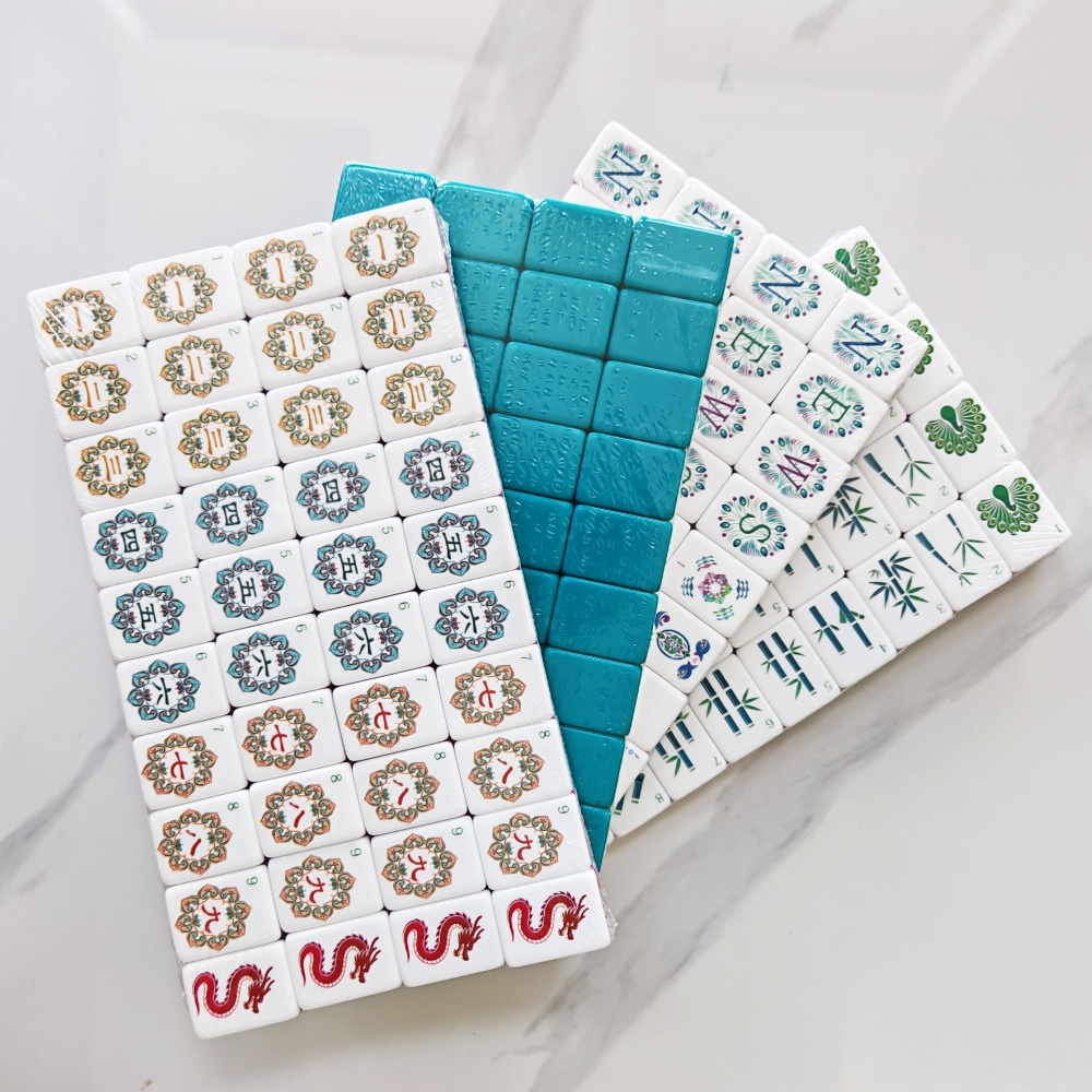 Hot Sale 4 Layer Acrylic Lake  - Board Game Mahjong avaliação e preço
