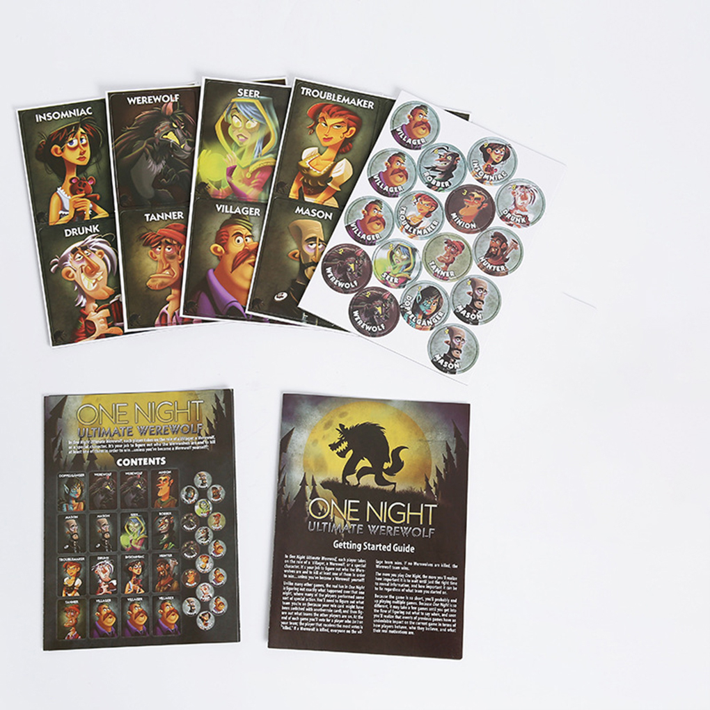One Night Ultimate Werewolf Ca - Board Game Villainous avaliação e preço
