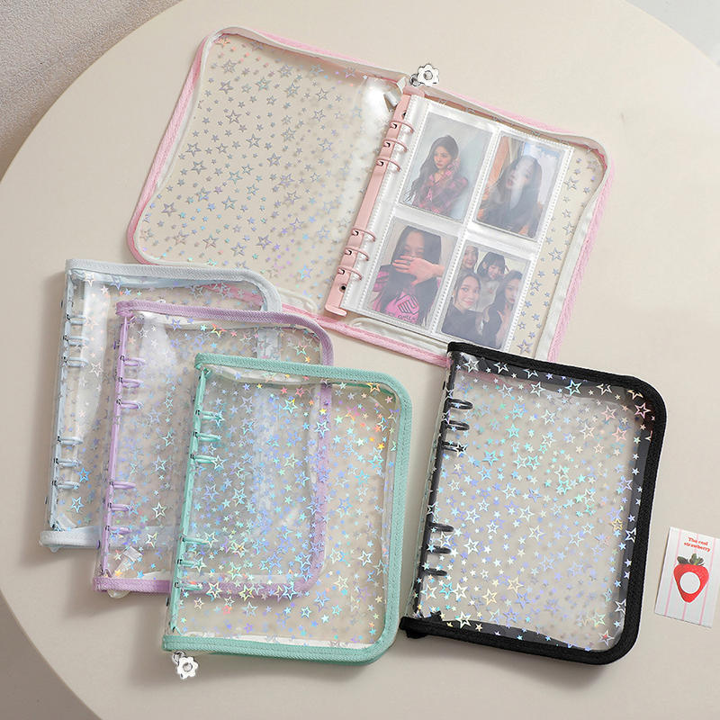 A5 Star Zipper Binder Photocar - Board Game Book avaliação e preço