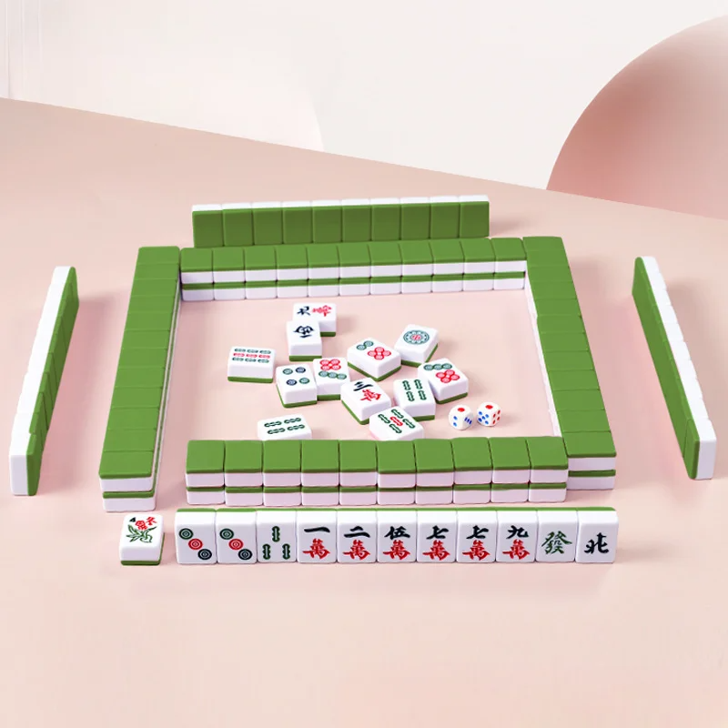 24/26/30mm Mini Mahjongs Board - Board Game Mahjong avaliação e preço