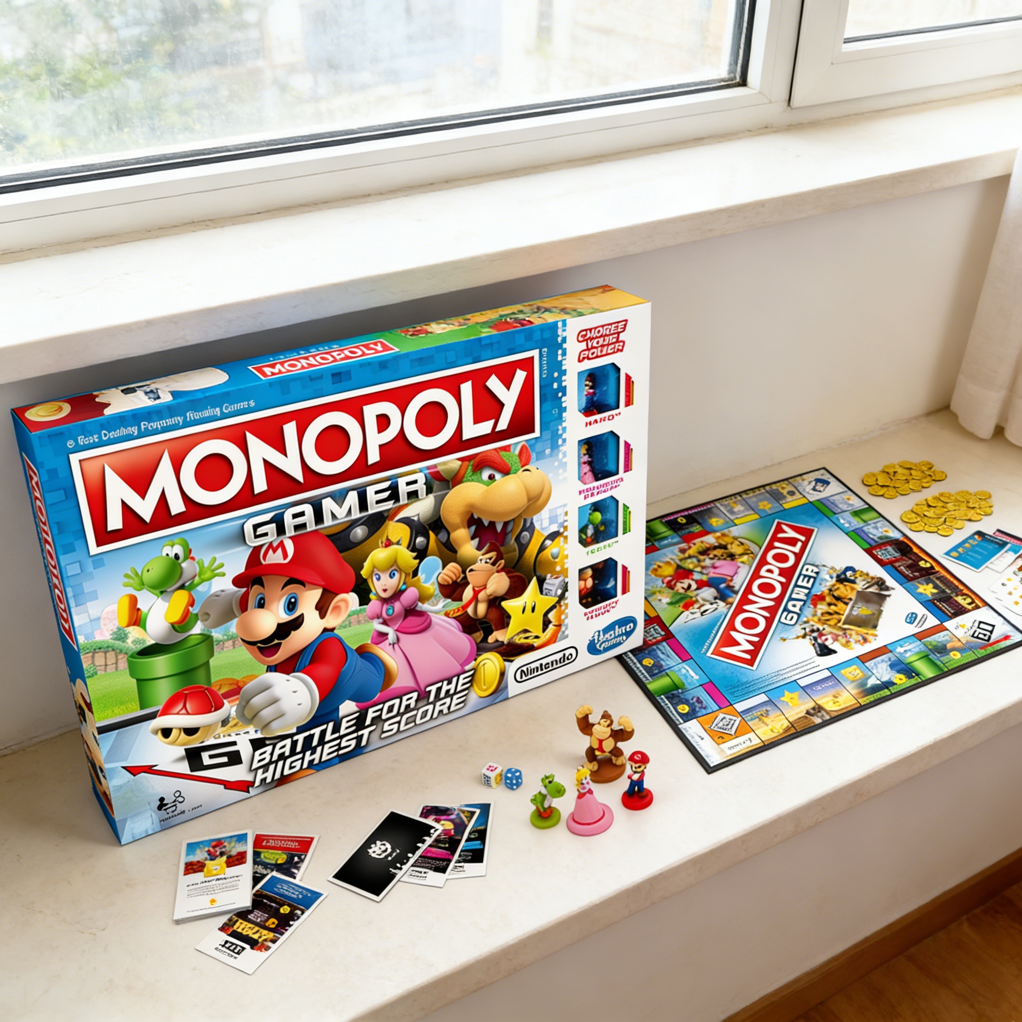 Hasbro Monopoly Players Mario  - Board Game Quoridor avaliação e preço