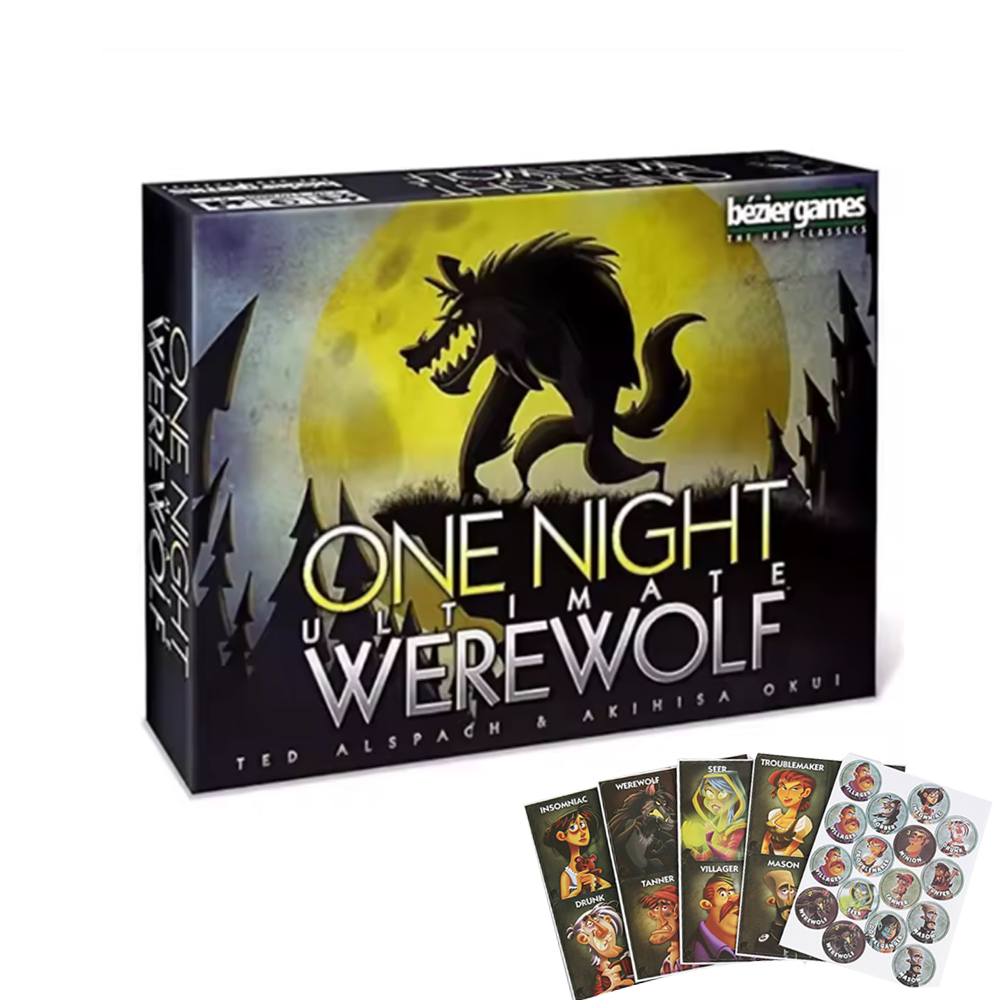 One Night Ultimate Werewolf Ca - Board Game Villainous avaliação e preço