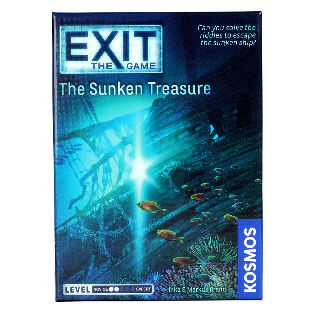 EXIT: The Sunken Treasure - Un - Board Game Saboteur avaliação e preço
